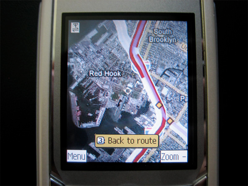 Ilustracija za članak pod nazivom Google Maps na Symbian telefonu